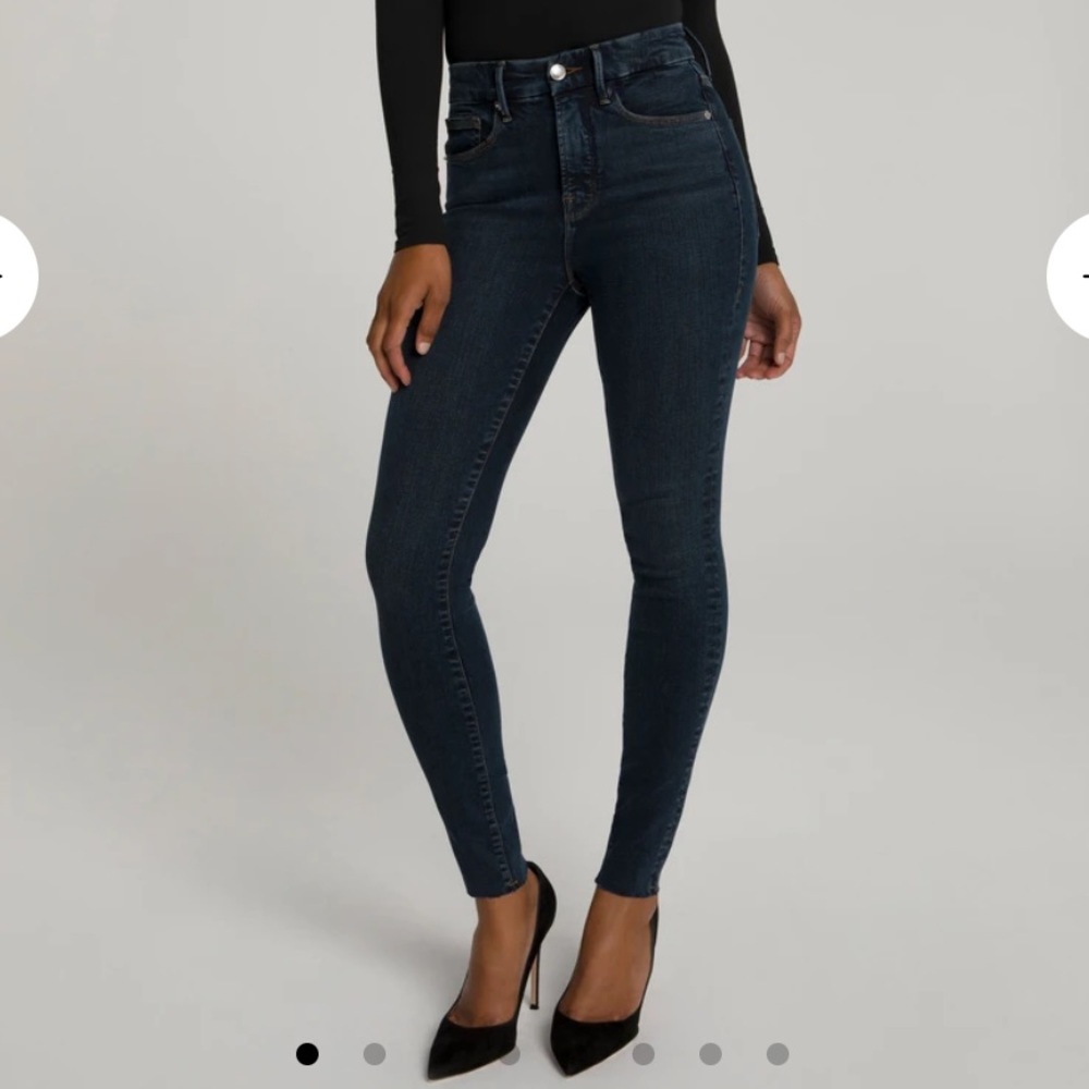 Good American Raw Edge Jeans